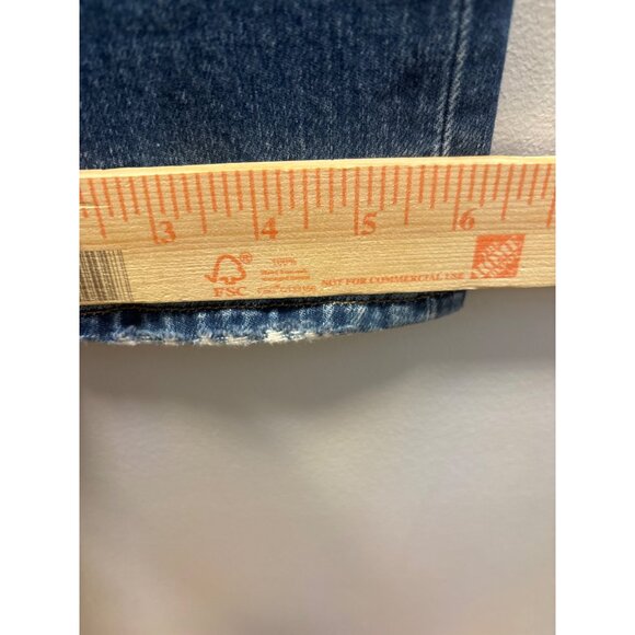 Frame Denim Le Skinny De Jeanne Mid Rise Distressed Jeans29x33 - Picture 7 of 12